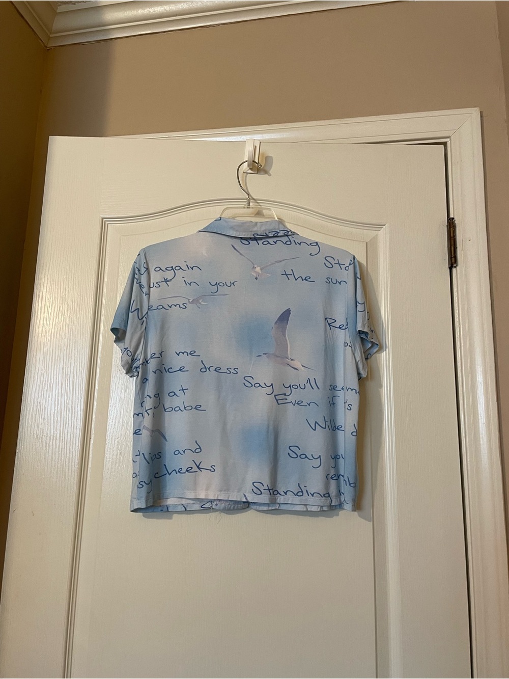 Taylor Swift 1989 Wildest Dreams Pajama Set RARE Official Merch Size XS Blue EUC - Picture 5 of 10